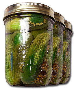 glass jars for pickles